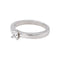 Bague 53 Bague solitaire en or blanc et diamant 58 Facettes 5384058RV