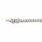 Bracelet Bracelet tennis en or blanc et diamants 58 Facettes 5724429RV