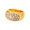 Bague 53 Bague jonc en or jaune et diamants 58 Facettes 5742983CN