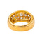 Bague 53 Bague jonc en or jaune et diamants 58 Facettes 5742983CN