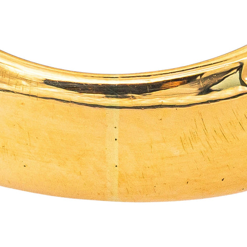 Bague 53 Bague jonc en or jaune et diamants 58 Facettes 5742983CN