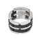 Bague 51 Chanel Ultra - Bague en or blanc et céramique 58 Facettes 5742985CN