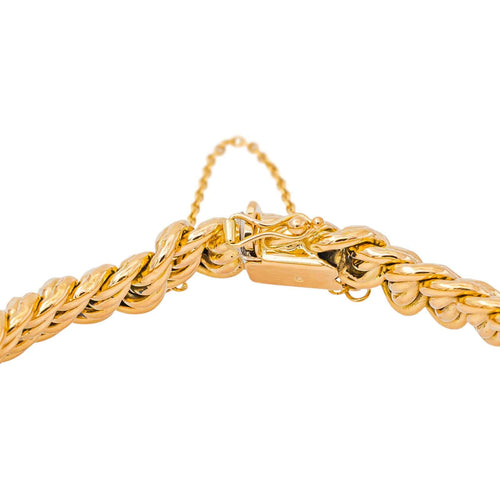 Bracelet Bracelet maille américaine en or rose 58 Facettes 5439454CN