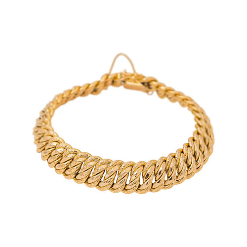 Bracelet Bracelet maille américaine en or rose 58 Facettes 5439454CN