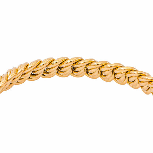 Bracelet Bracelet maille américaine en or rose 58 Facettes 5439454CN