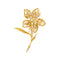 Broche Broche Fleur en or jaune, or blanc et diamants 58 Facettes 5760295CN
