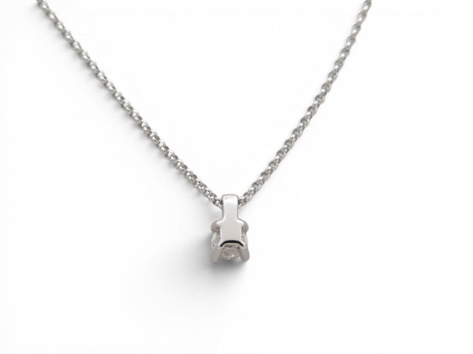 Collier Mauboussin Mon Premier Pas d'Amour - Collier en or blanc et diamant 58 Facettes 275704