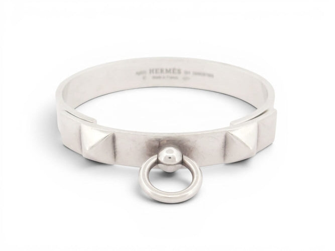Bracelet Hermès Collier de Chien PM - Bracelet en argent 925 58 Facettes 275379