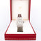Montre Cartier Santos Carrée - Montre SM en acier cadran romain ivoire 58 Facettes 539