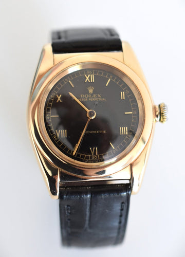Montre Rolex Oyster Perpetual Bubbleback Ovetto - Montre 3131 en or jaune 58 Facettes RO-700