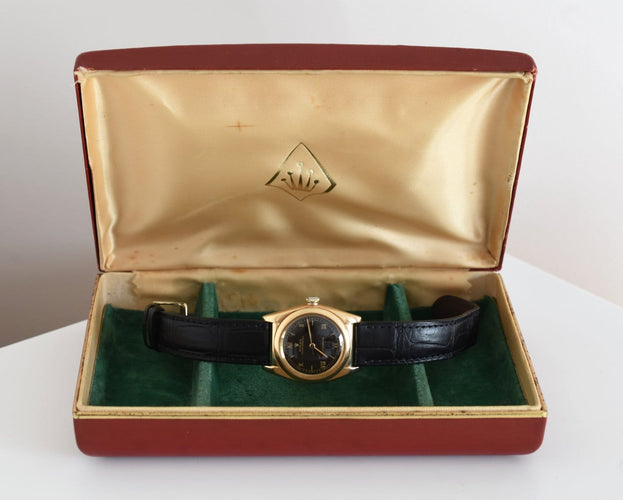 Montre Rolex Oyster Perpetual Bubbleback Ovetto - Montre 3131 en or jaune 58 Facettes RO-700