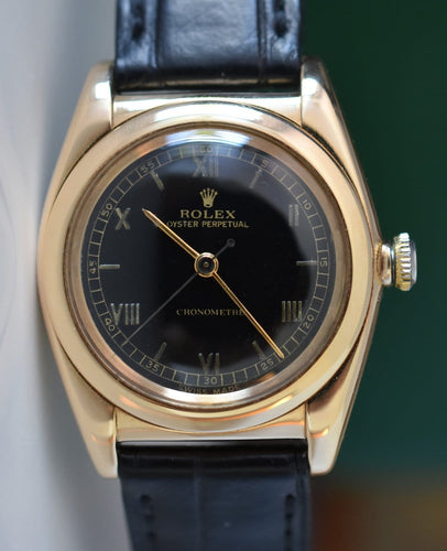Montre Rolex Oyster Perpetual Bubbleback Ovetto - Montre 3131 en or jaune 58 Facettes RO-700