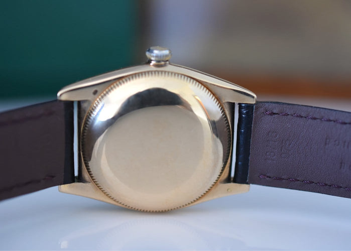 Montre Rolex Oyster Perpetual Bubbleback Ovetto - Montre 3131 en or jaune 58 Facettes RO-700