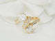 Bague 52 Toi et Moi - Bague en or jaune et diamants 58 Facettes 33541