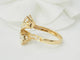 Bague 52 Toi et Moi - Bague en or jaune et diamants 58 Facettes 33541