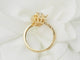 Bague 52 Toi et Moi - Bague en or jaune et diamants 58 Facettes 33541