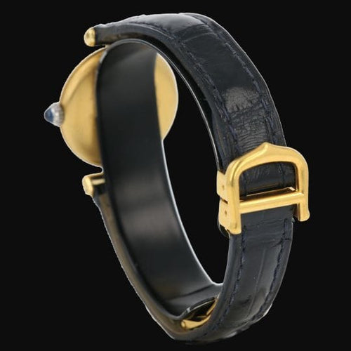 Montre Cartier Must - Montre Tank Vermeil plaqué or 58 Facettes MT47223