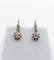 Boucles d'oreilles Dormeuses antiques - Boucles d'oreilles en or blanc et diamants 58 Facettes A07375