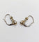 Boucles d'oreilles Boucles d'oreilles dormeuses antiques en or blanc et diamants 58 Facettes A07375