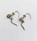 Boucles d'oreilles Dormeuses antiques - Boucles d'oreilles en or blanc et diamants 58 Facettes A07375