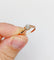Bague 52 Bague solitaire antique en or rose 18K et diamant 58 Facettes A07437