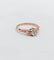 Bague 52 Bague solitaire antique en or rose 18K et diamant 58 Facettes A07437