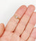 Bague 52 Bague solitaire antique en or rose 18K et diamant 58 Facettes A07437
