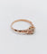 Bague 52 Bague solitaire antique en or rose 18K et diamant 58 Facettes A07437
