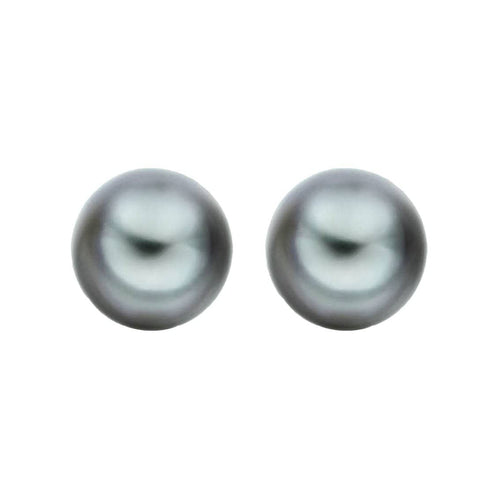 Boucles d'oreilles Underwater - Boucles d'oreilles en or blanc 18K et perles de Tahiti grises 58 Facettes GER1060WG