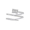 Bague 53 AITCHES Teide - Bague en or blanc et diamants 58 Facettes GBR1062WG