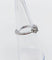 Bague 49 Bague solitaire vintage en or blanc 18k et diamant princesse 58 Facettes A07424