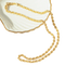 Collier maille corde en or jaune 750, 45 cm