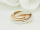 Bague 57 Cartier Trinity Classic - Bague en trois ors 18 carats 58 Facettes 33803