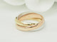 Bague 57 Cartier Trinity Classic - Bague en trois ors 18 carats 58 Facettes 33803