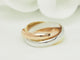 Bague 57 Cartier Trinity Classic - Bague en trois ors 18 carats 58 Facettes 33803