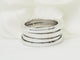Bague 52 Bvlgari B.ZERO1 - Bague 8 mm en or blanc 58 Facettes 33806