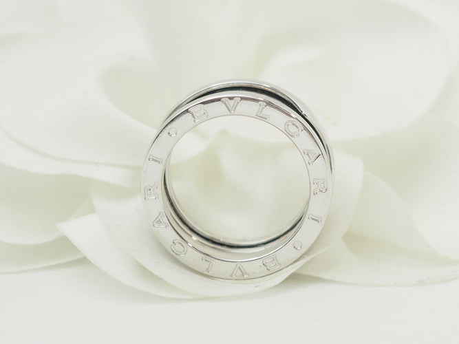 Bague 52 Bvlgari B.ZERO1 - Bague 8 mm en or blanc 58 Facettes 33806