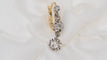 Boucles d'oreilles Boucles d'oreilles anciennes en or jaune et blanc et diamants 58 Facettes 30616