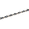 Bracelet Bracelet en or blanc avec diamants et saphirs 58 Facettes G3979