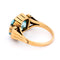 54 Bague Tank rétro en or 14 carats et topaze 58 Facettes 2A8354EC401C44B987D8D3D4B1DA56FA