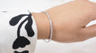 Bracelet Bracelet rivière en or blanc et diamants 2,50 ct 58 Facettes 32430