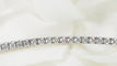 Bracelet Bracelet rivière en or blanc et diamants 2,50 ct 58 Facettes 32430