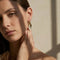 Boucles d'oreilles Boucles d'oreilles en or jaune 585 avec opales australiennes 58 Facettes HJ062610