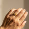 Bague 55 Lapponia Amalthea - Bague en or jaune 18 carats et diamant 58 Facettes HJ062608