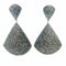 Boucles d'oreilles Boucles d'oreilles en argent, or 18 carats et diamants 58 Facettes