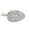 Pendentif Pendentif cœur Art déco en platine et diamants 58 Facettes