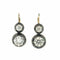 Boucles d'oreilles Victorian - Boucles d'oreilles en argent et or, diamants 9,20 ct 58 Facettes