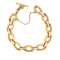 Bracelet Bracelet vintage à maillons ovales en or 18 carats 58 Facettes