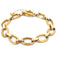 Bracelet Bracelet vintage à maillons ovales en or 18 carats 58 Facettes