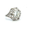 Bague 53 Art déco - Bague en platine et diamant 58 Facettes